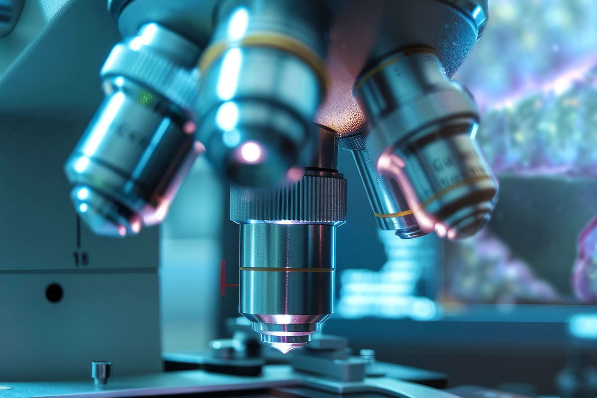 In-vitro Vorstudie Mikroskop